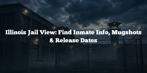Illinois Jail View: Find Inmate Info, Mugshots & Release Dates