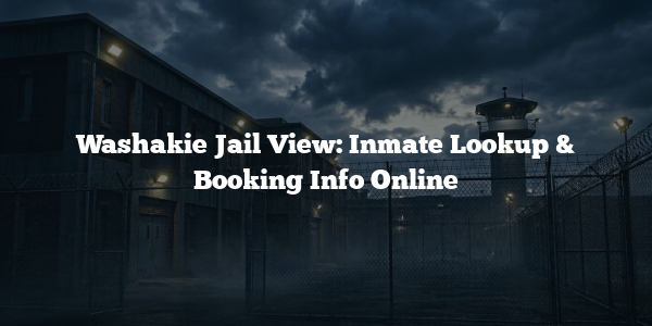 Washakie Jail View: Inmate Lookup & Booking Info Online